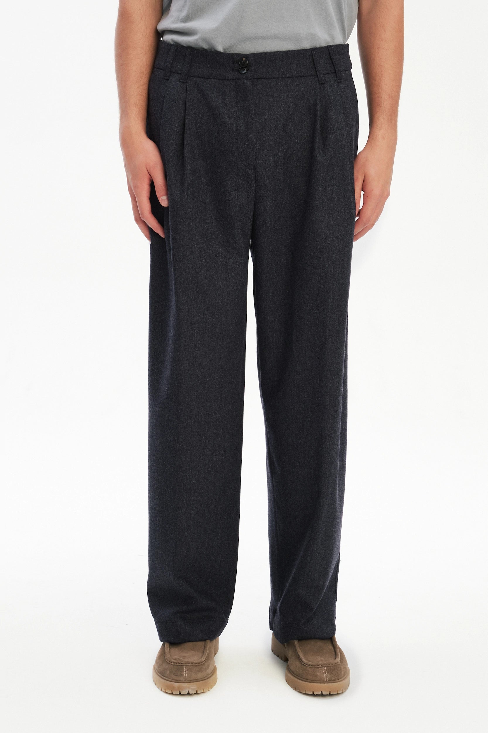 Utrecht Trousers in the Finest Navy Virgin Wool