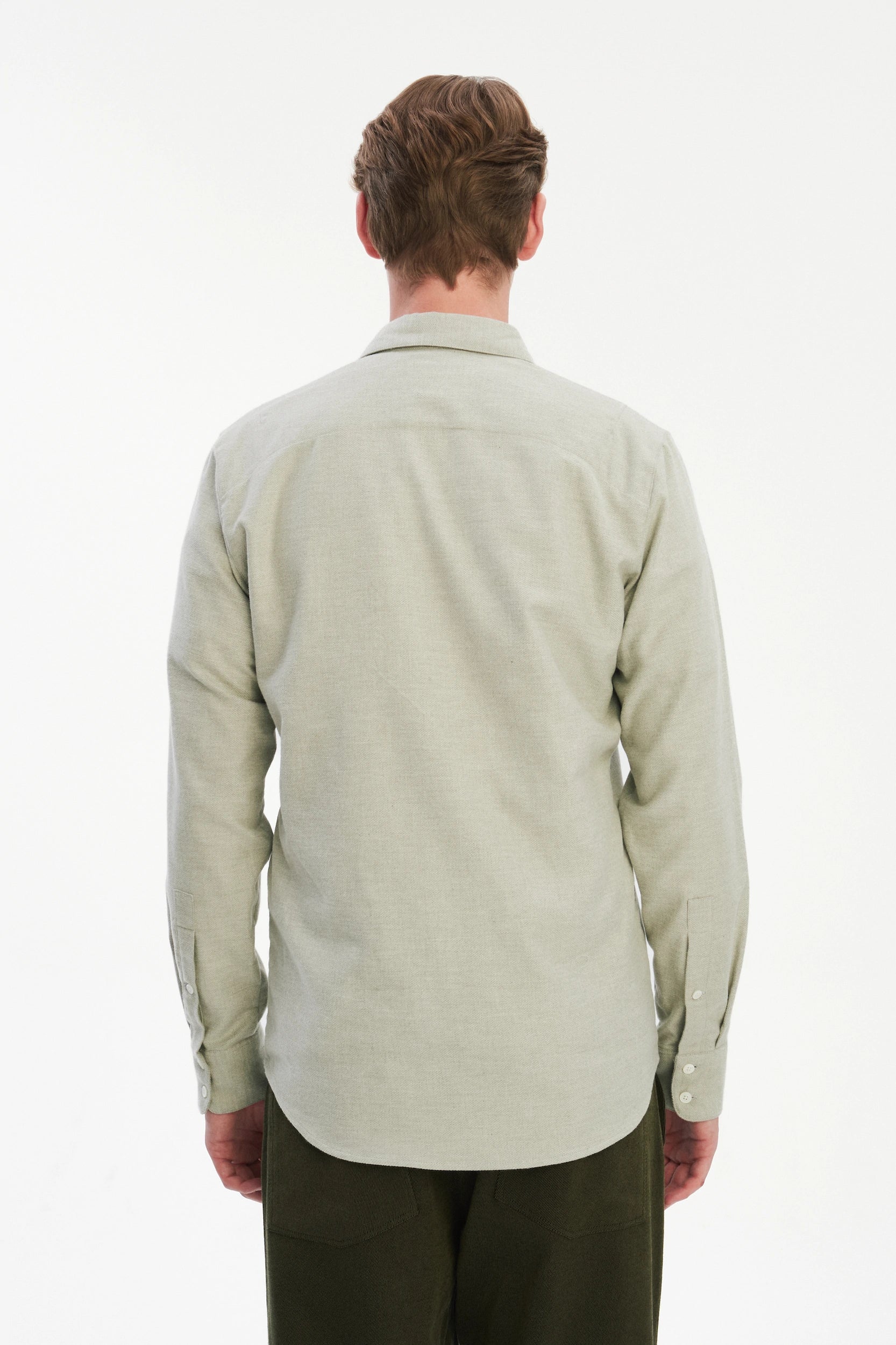 Feel Good Shirt in the Finest Cotton – Pastel Green