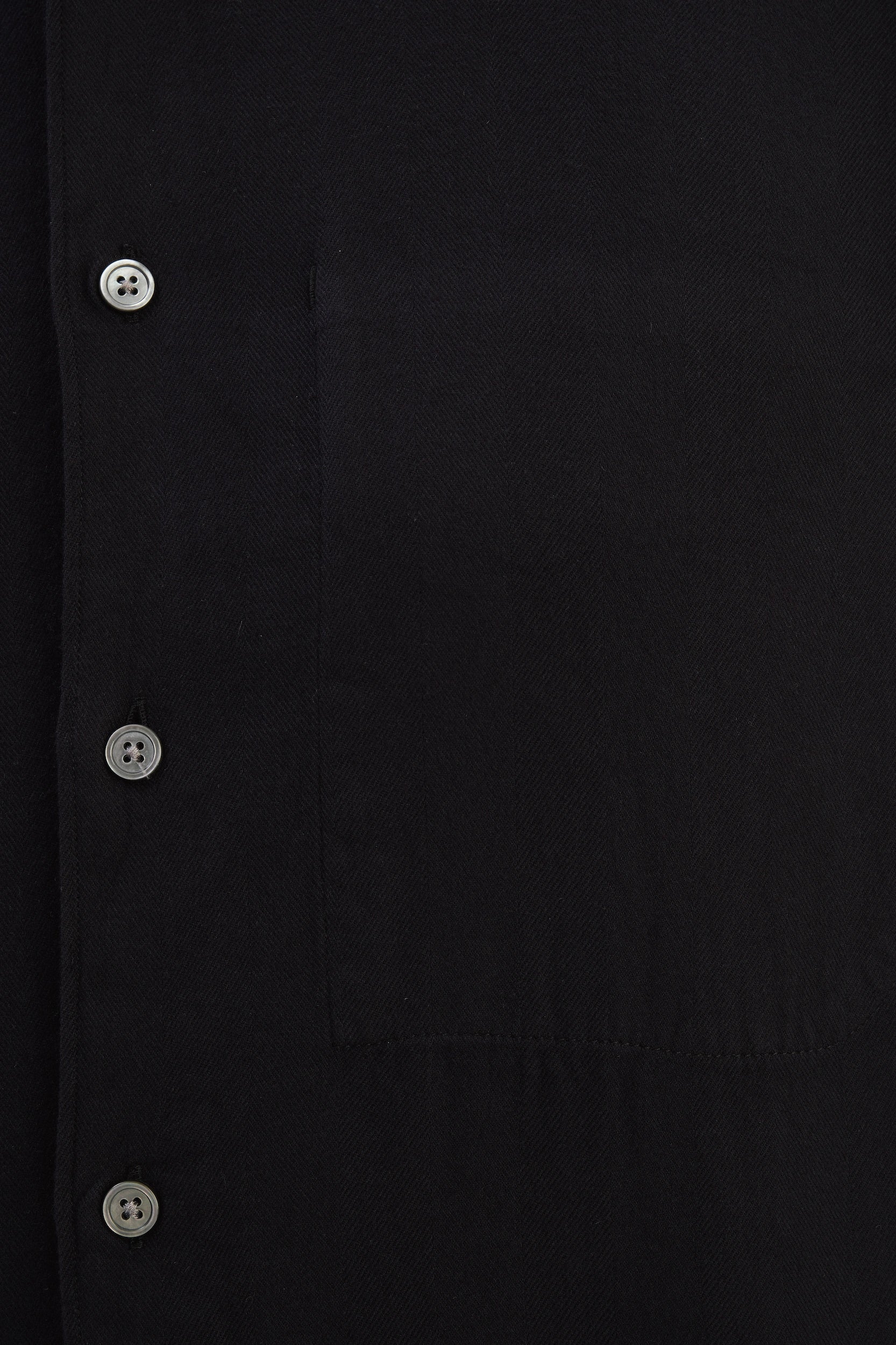 Feel Good Shirt in Dark Navy Silky Italian Lyocell and Organic Cotton Flannel