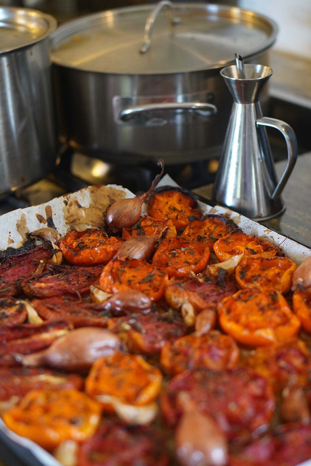 Roasted Tomato Sauce with Pancetta and Herbs