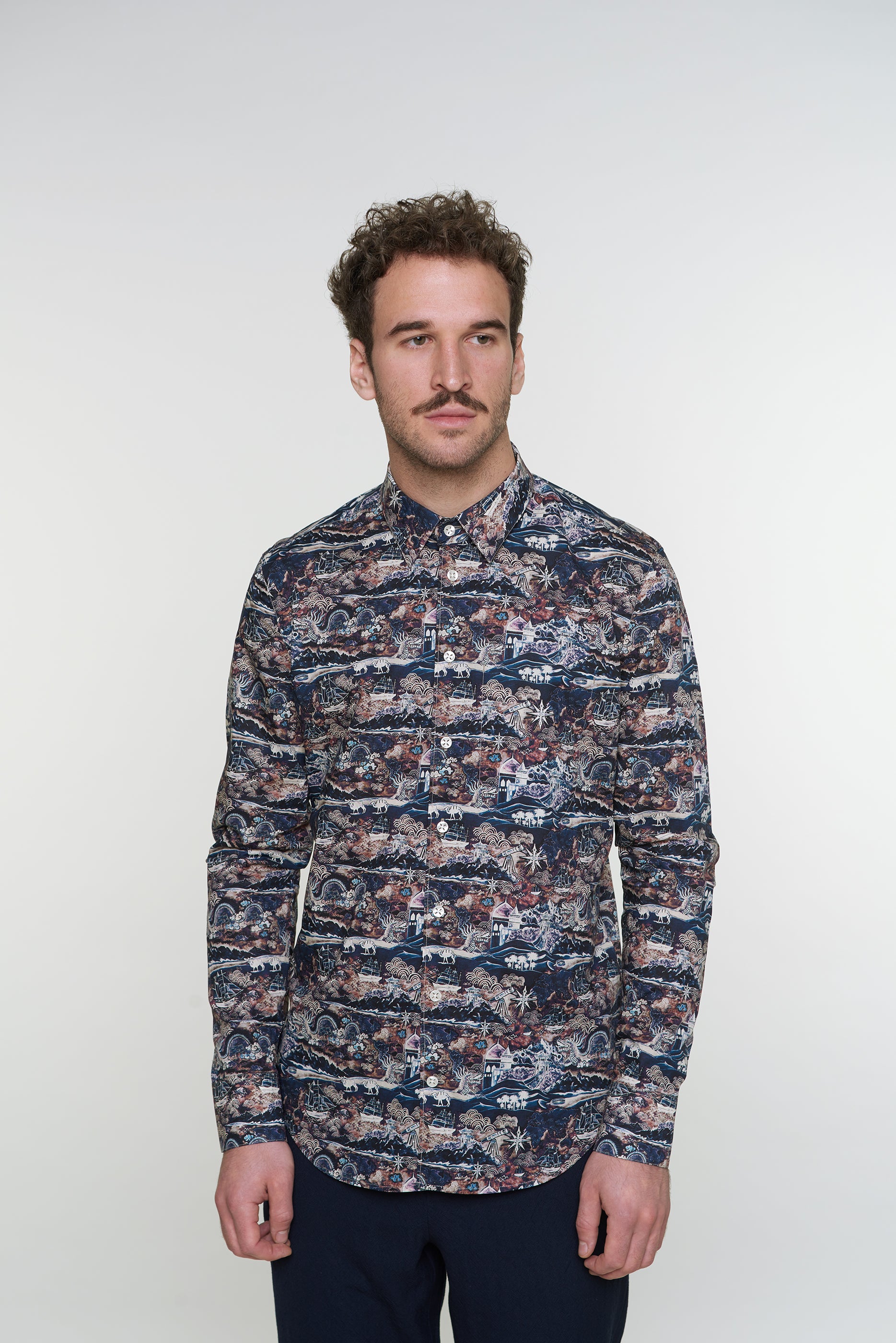 Feel Good Shirt in the Finest Liberty Tana Lawn Fabric