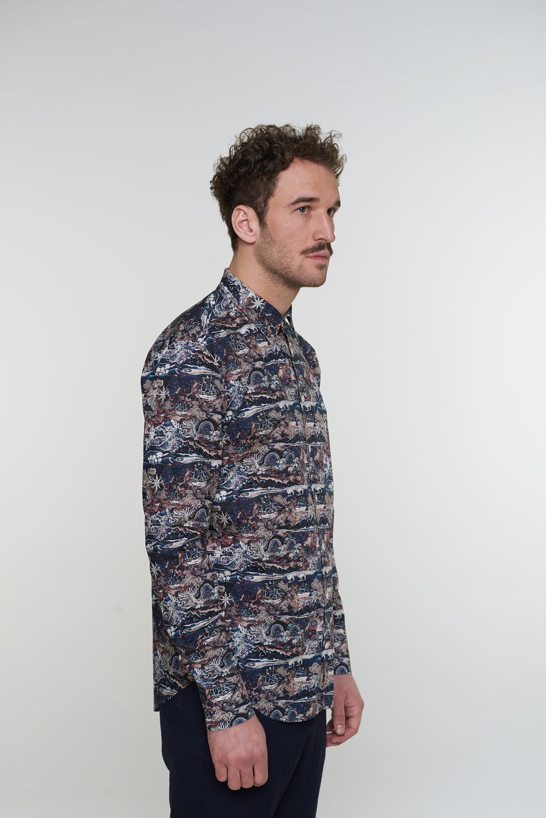 Feel Good Shirt in the Finest Liberty Tana Lawn Fabric