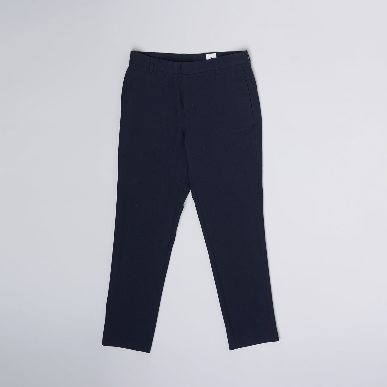 Trousers in the Finest Navy Blue Italian Soft Merino Wool by Bonotto