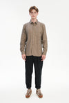 Farmer Shirt in a Fine Portuguese Brushed Flannel