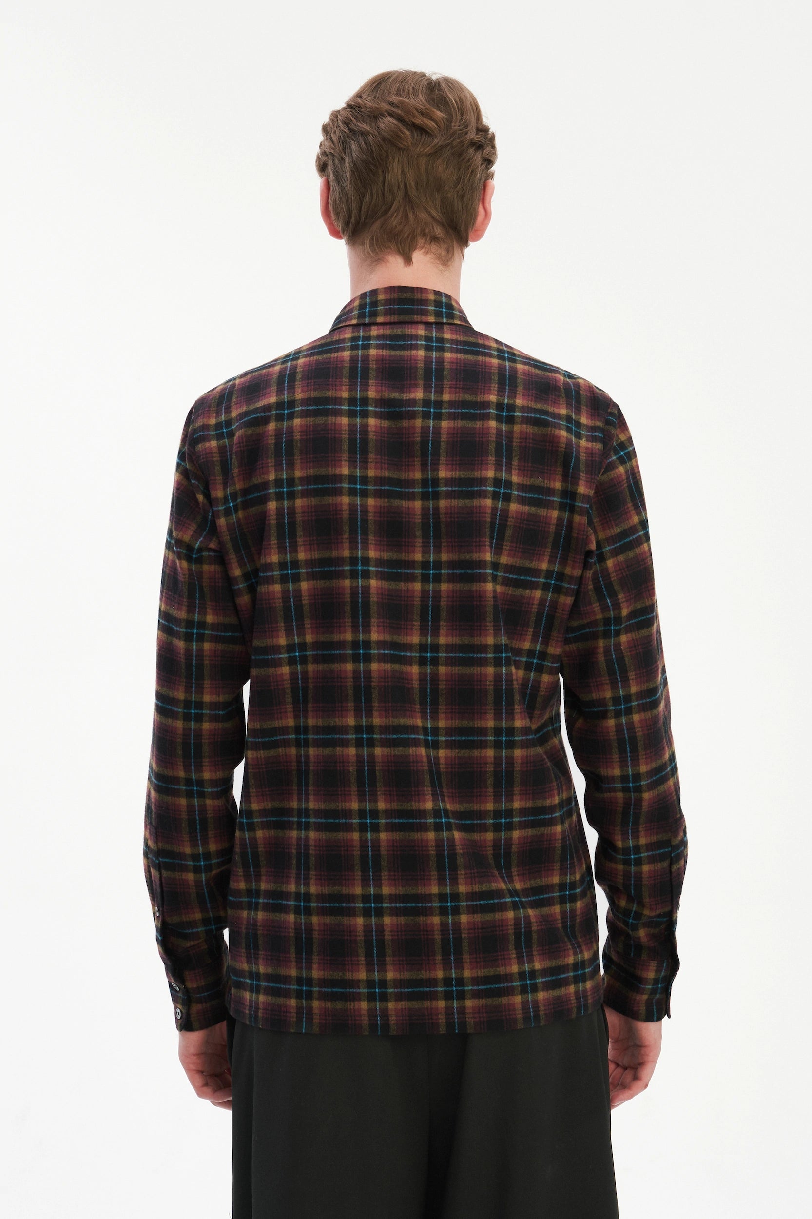 Strong Shirt in a Checked Recycled Structural Flannel