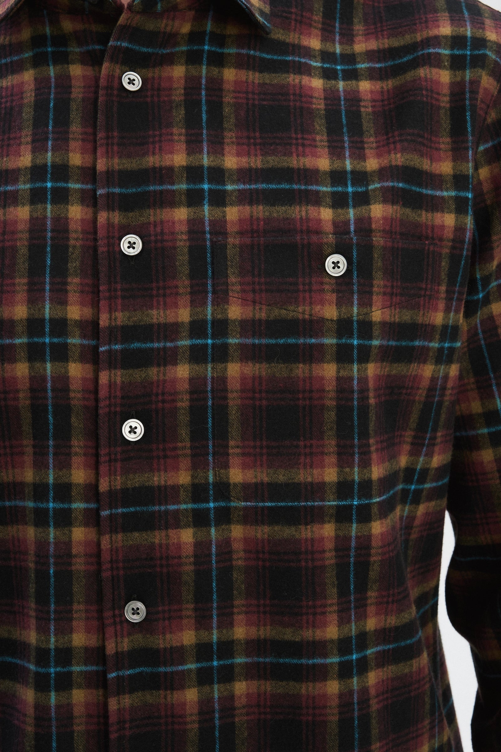 Strong Shirt in a Checked Recycled Cotton Flannel