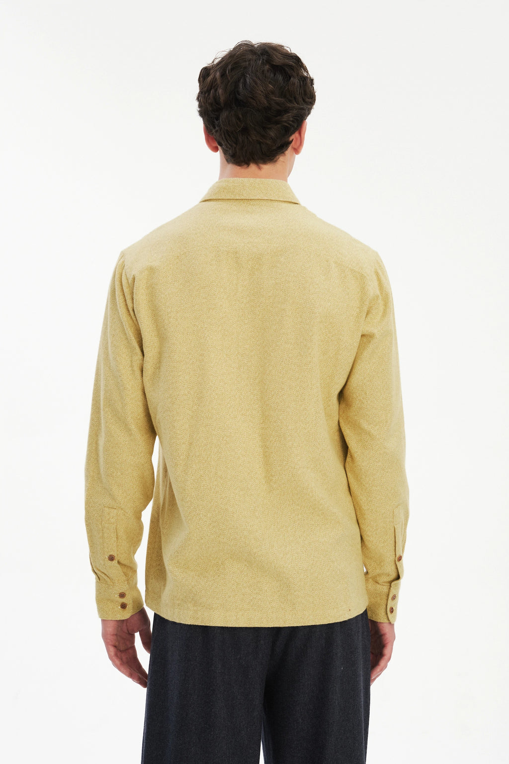 Strong Shirt in the Finest Yellow Portuguese Cotton Flannel