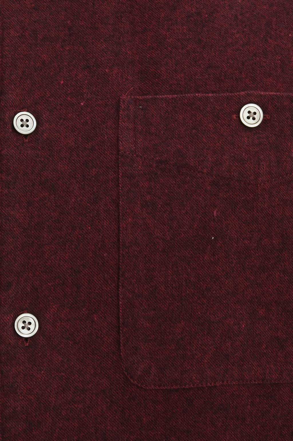 Strong Shirt in a Wine Recycled Structural Flannel