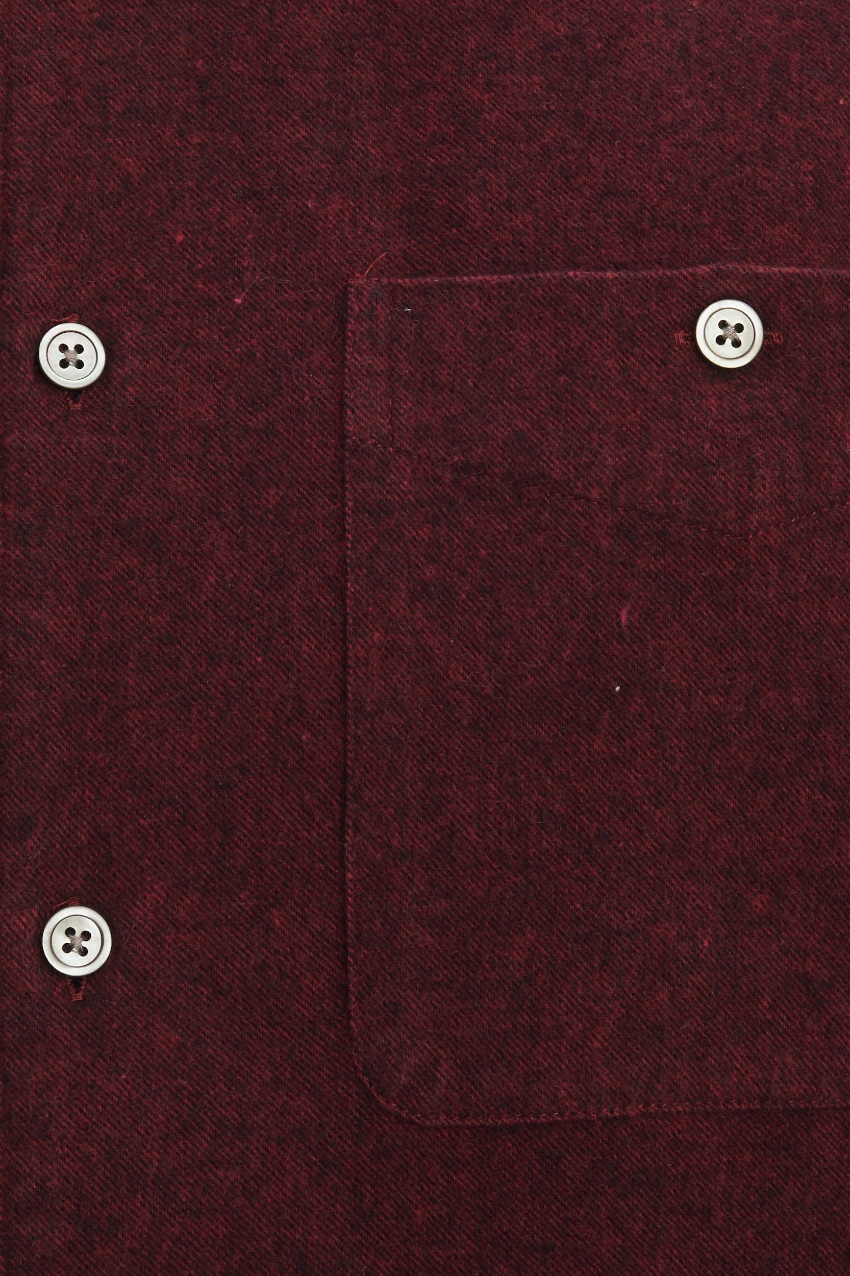 Strong Shirt in a Wine Recycled Structural Flannel