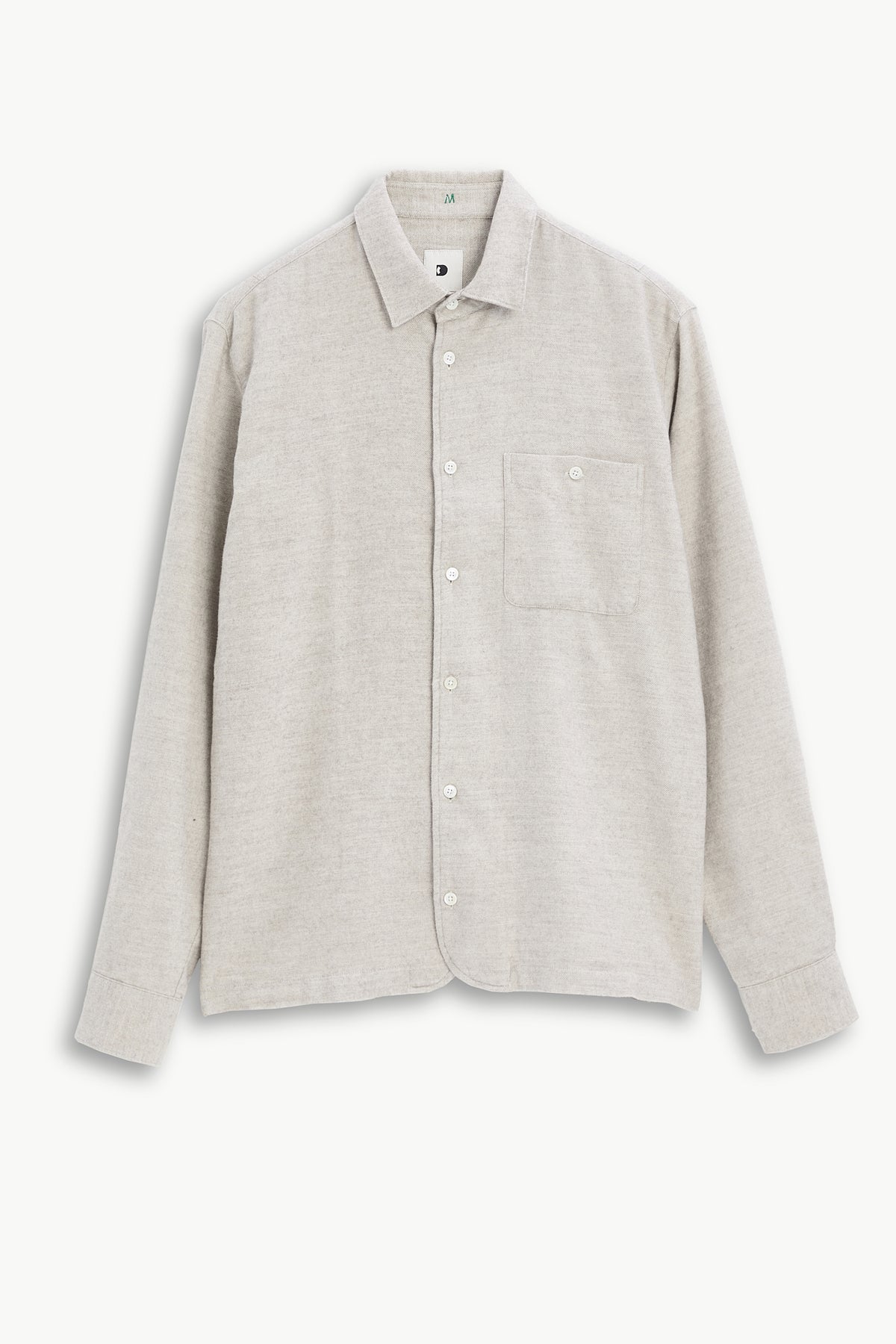 Strong Shirt in Cream Beige Japanese Cotton & Yak