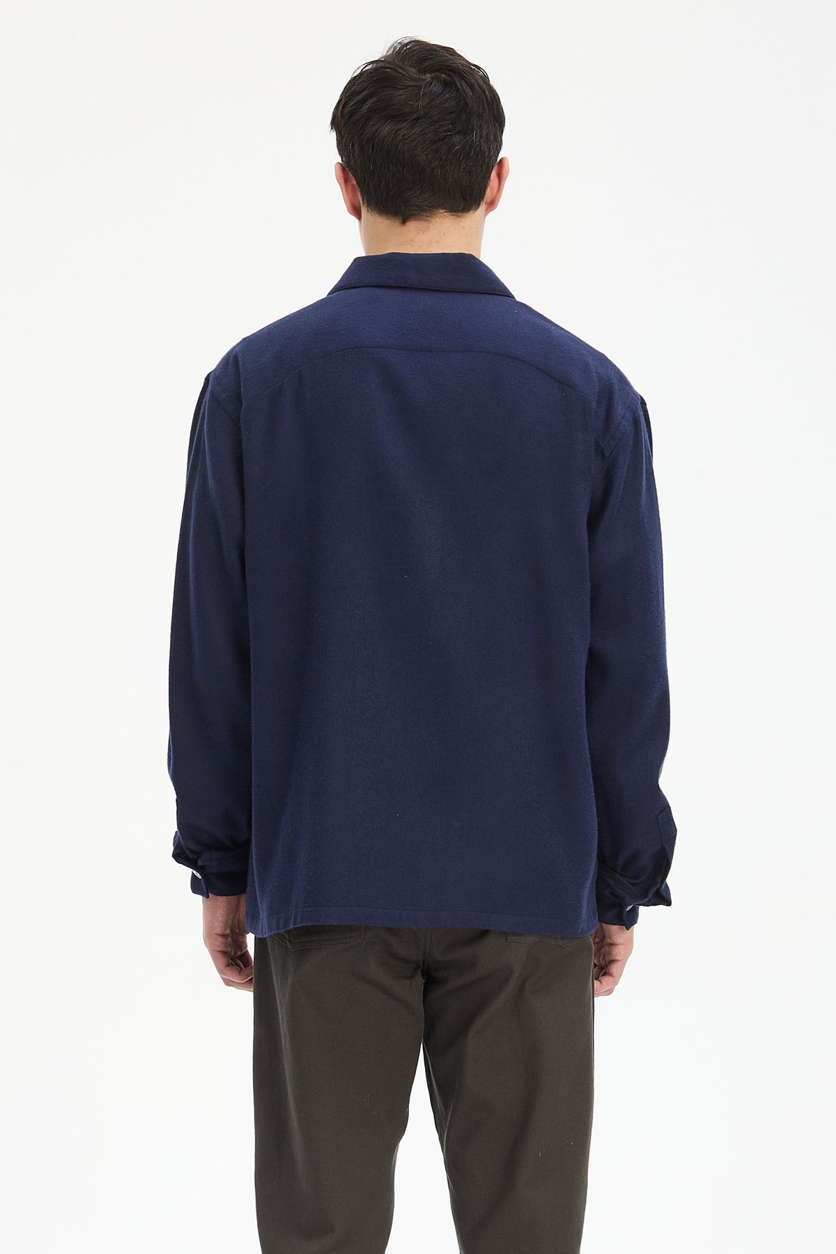 Lisboa Overshirt in Soft Portuguese Combed Tencel