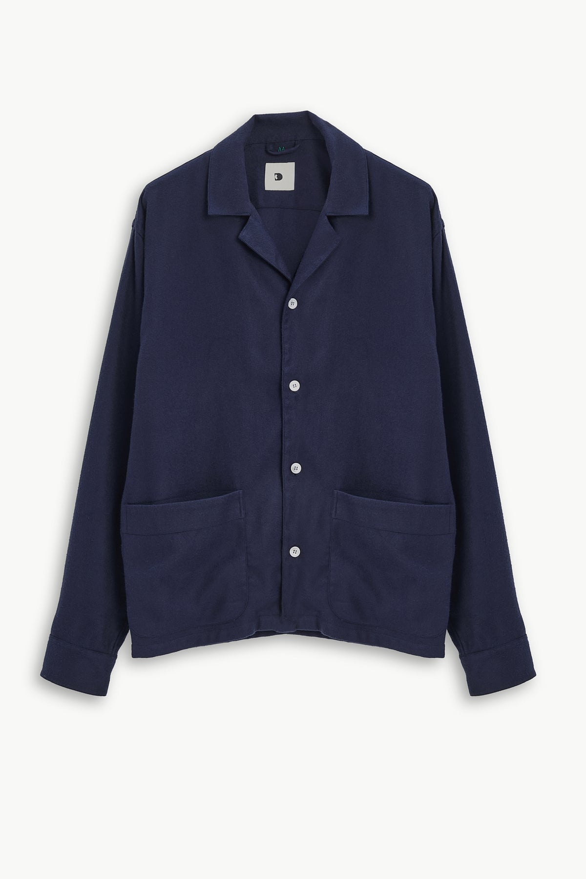 Lisboa Overshirt in Soft Portuguese Combed Tencel