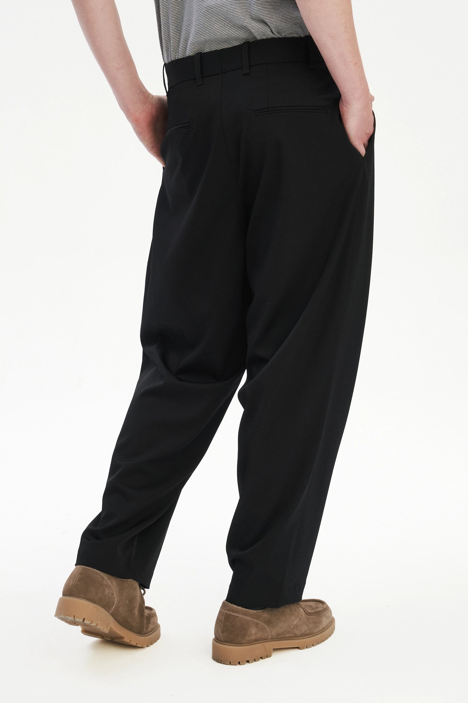 Amsterdam Trousers in Japanese Matte Tencel