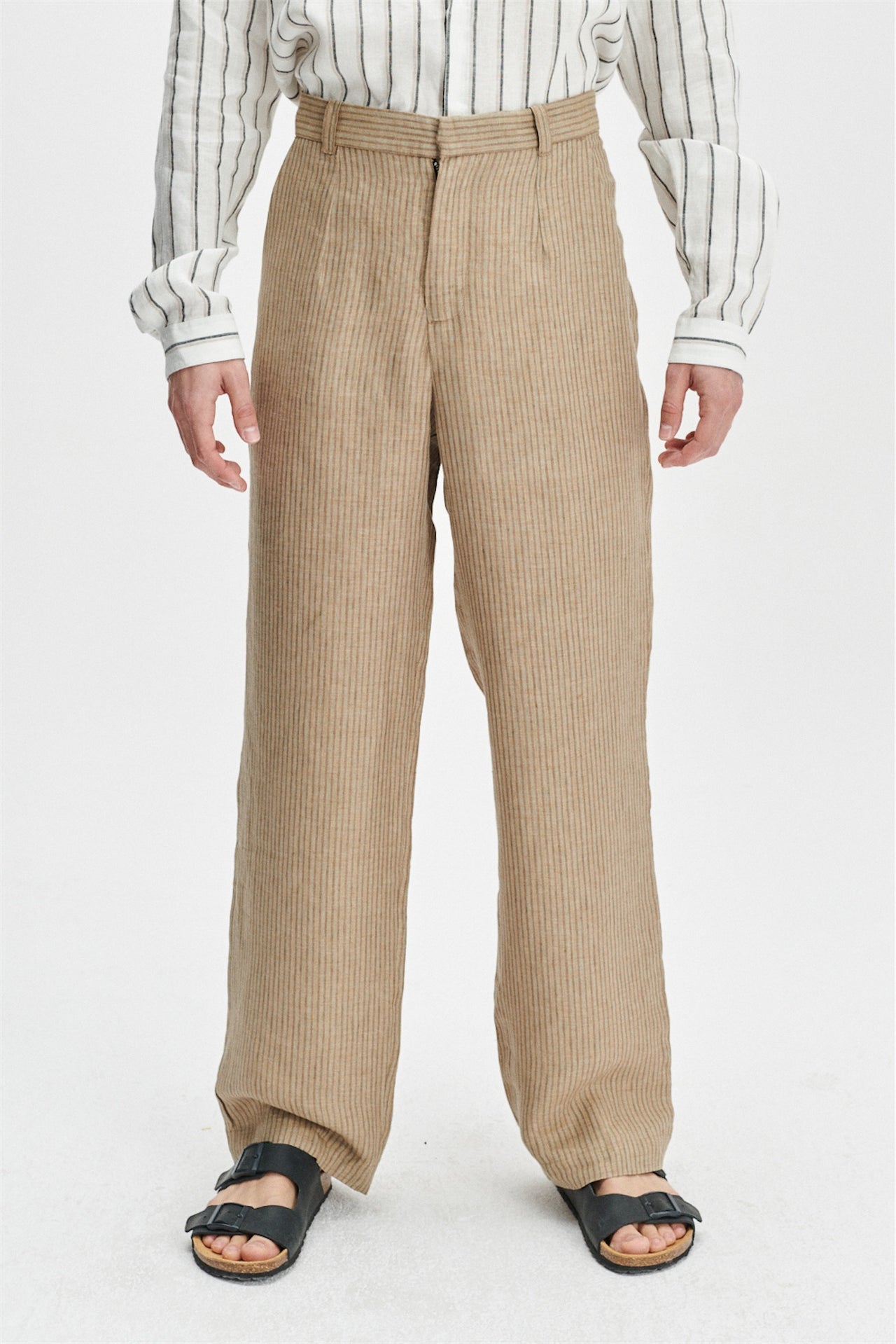Trousers in Pure Italian Linen