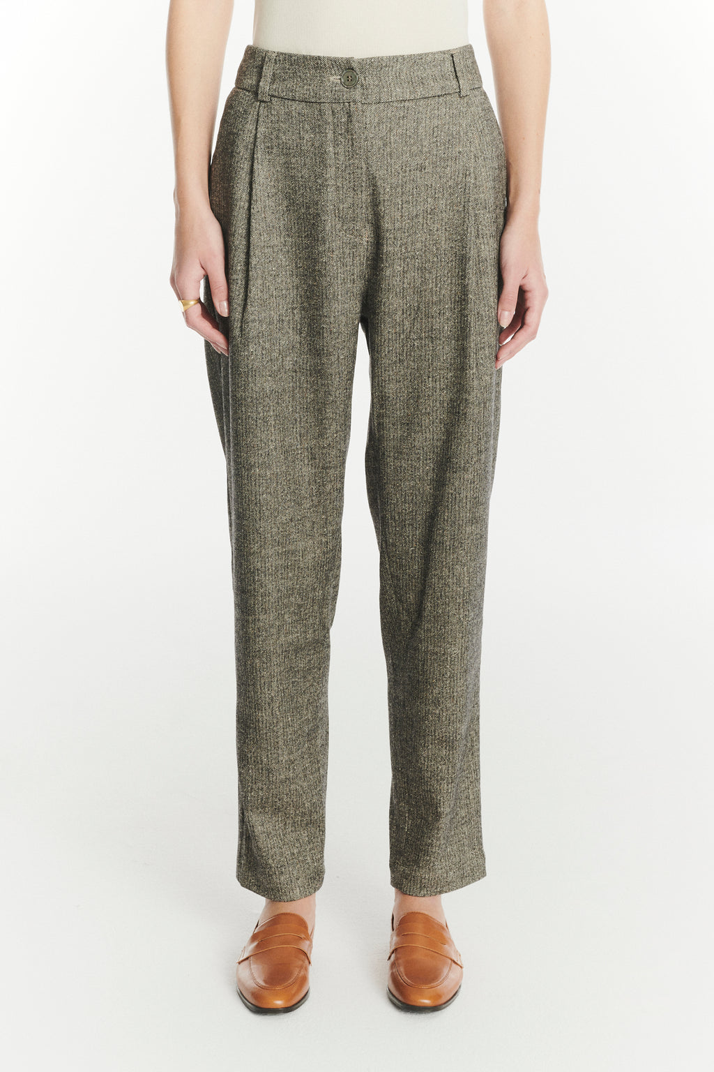 Genuine Trousers in the Finest Italian Wool and Silk