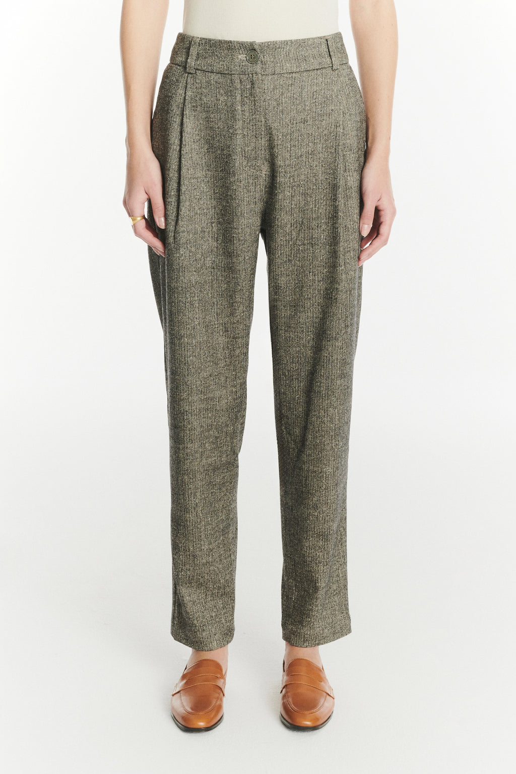 Genuine Trousers in the Finest Italian Wool and Silk