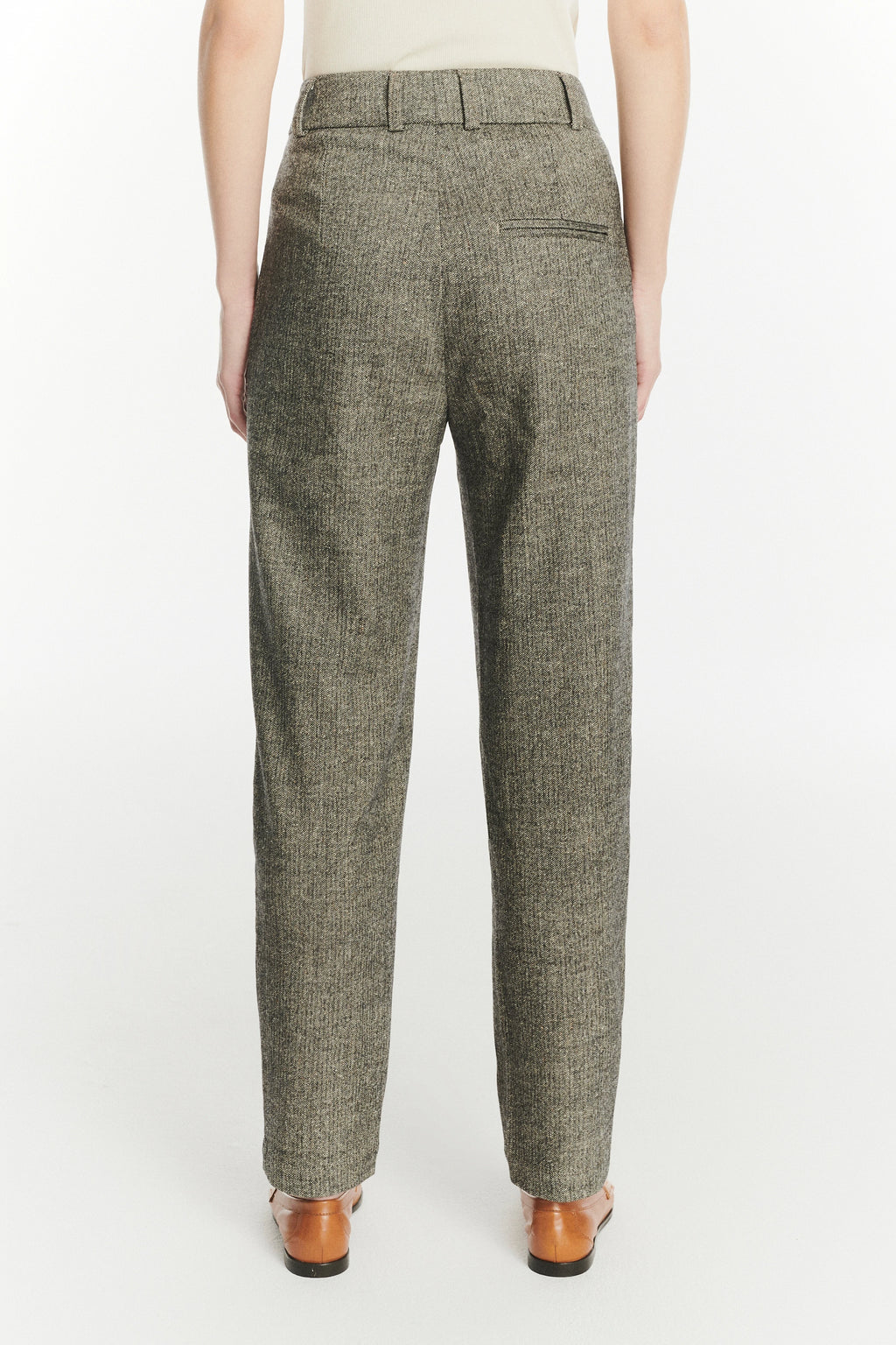 Genuine Trousers in the Finest Italian Wool and Silk