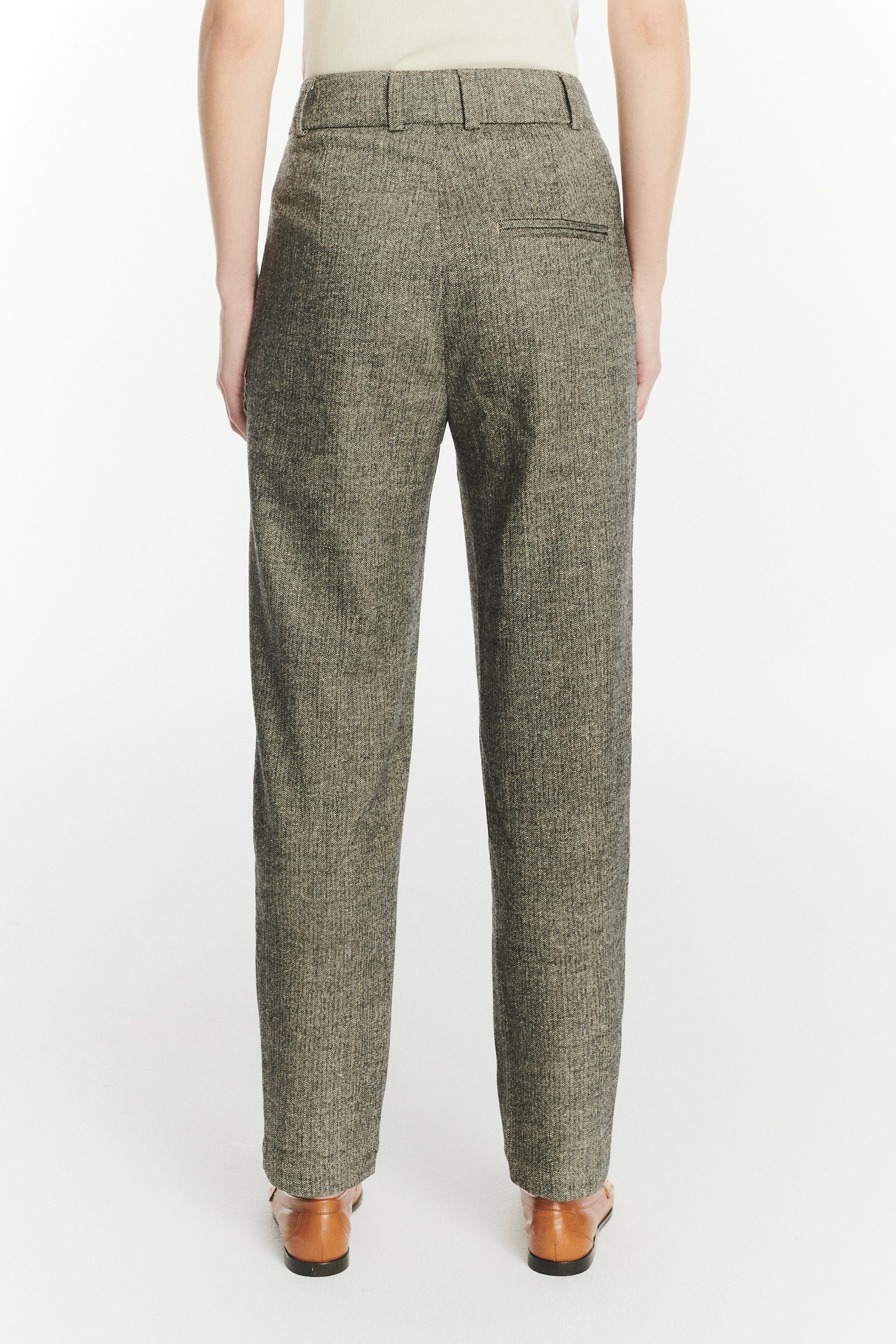 Genuine Trousers in the Finest Italian Wool and Silk