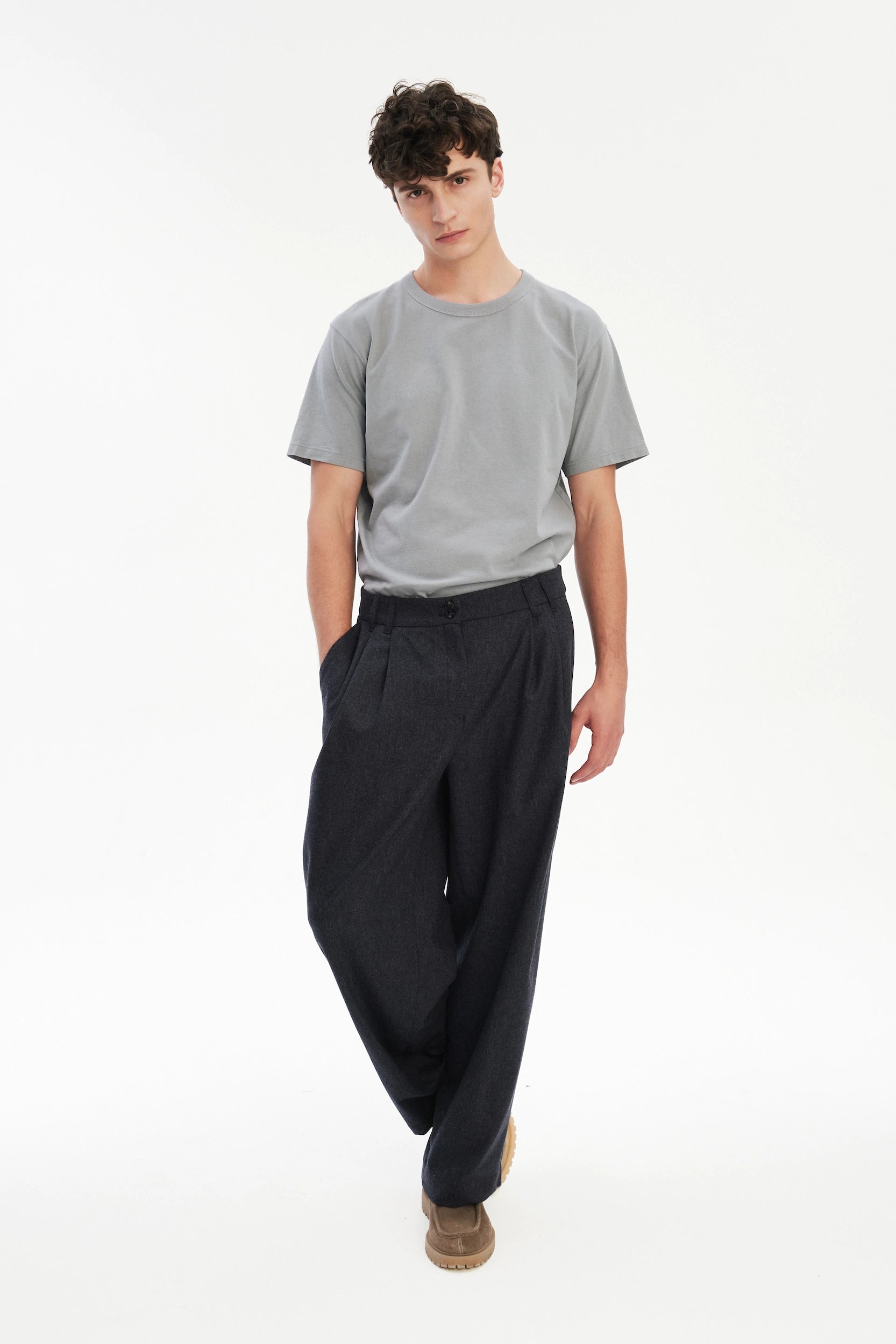 Utrecht Trousers in the Finest Navy Virgin Wool