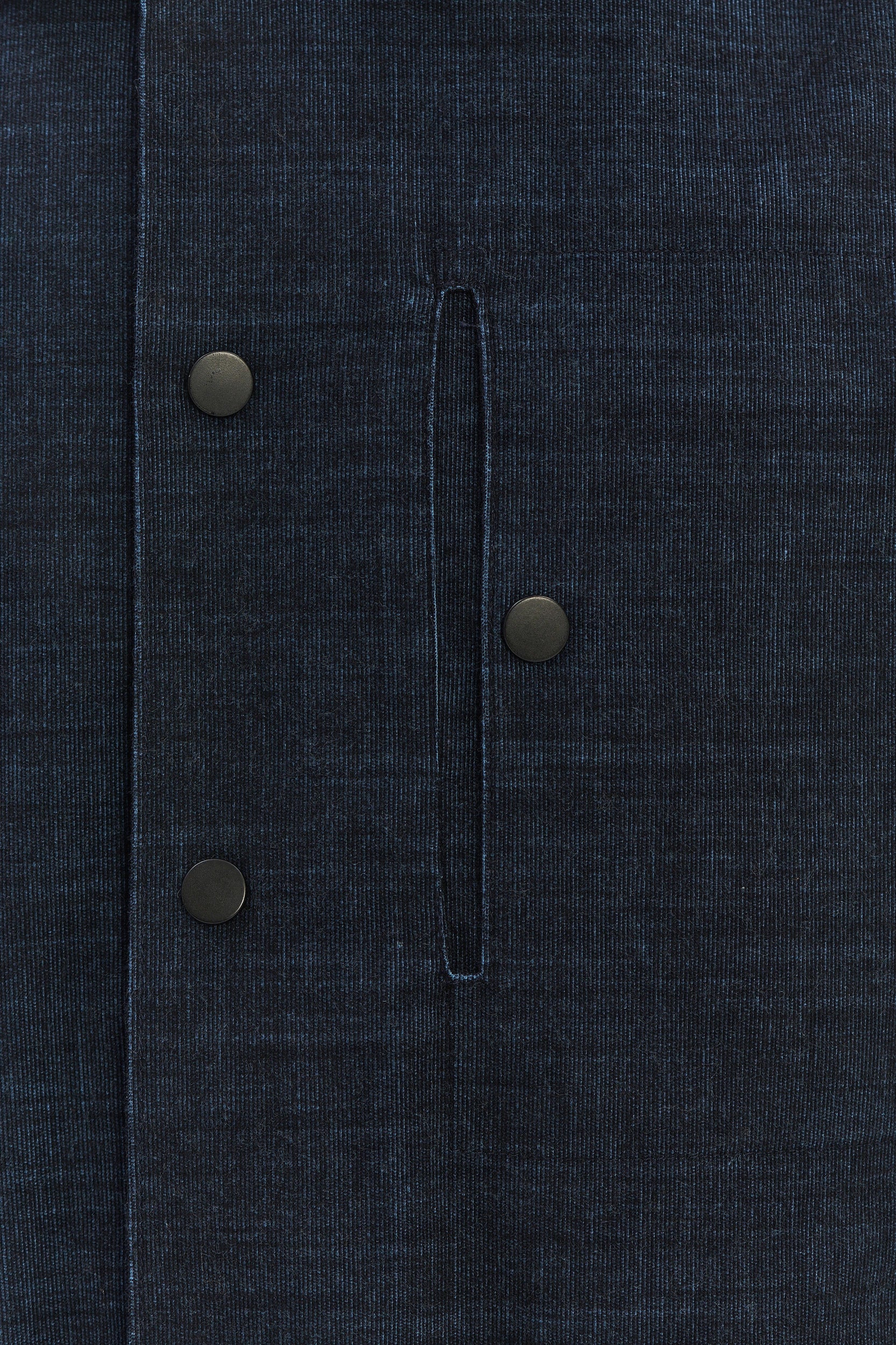 Snap Button Jacket in Italian Corduroy