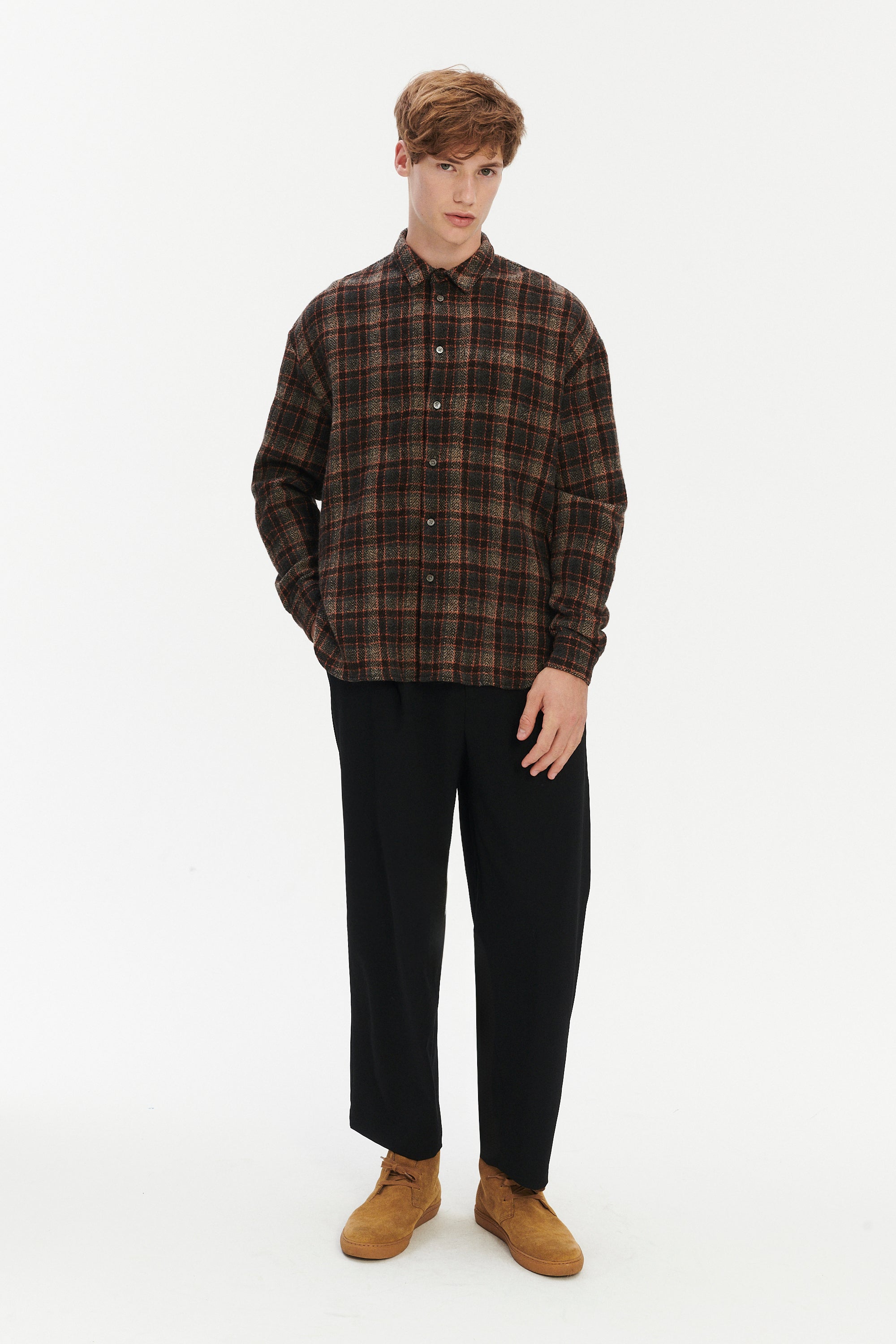 oversized-shirt-in-japanese-light-combed-wool-brown-orange-check