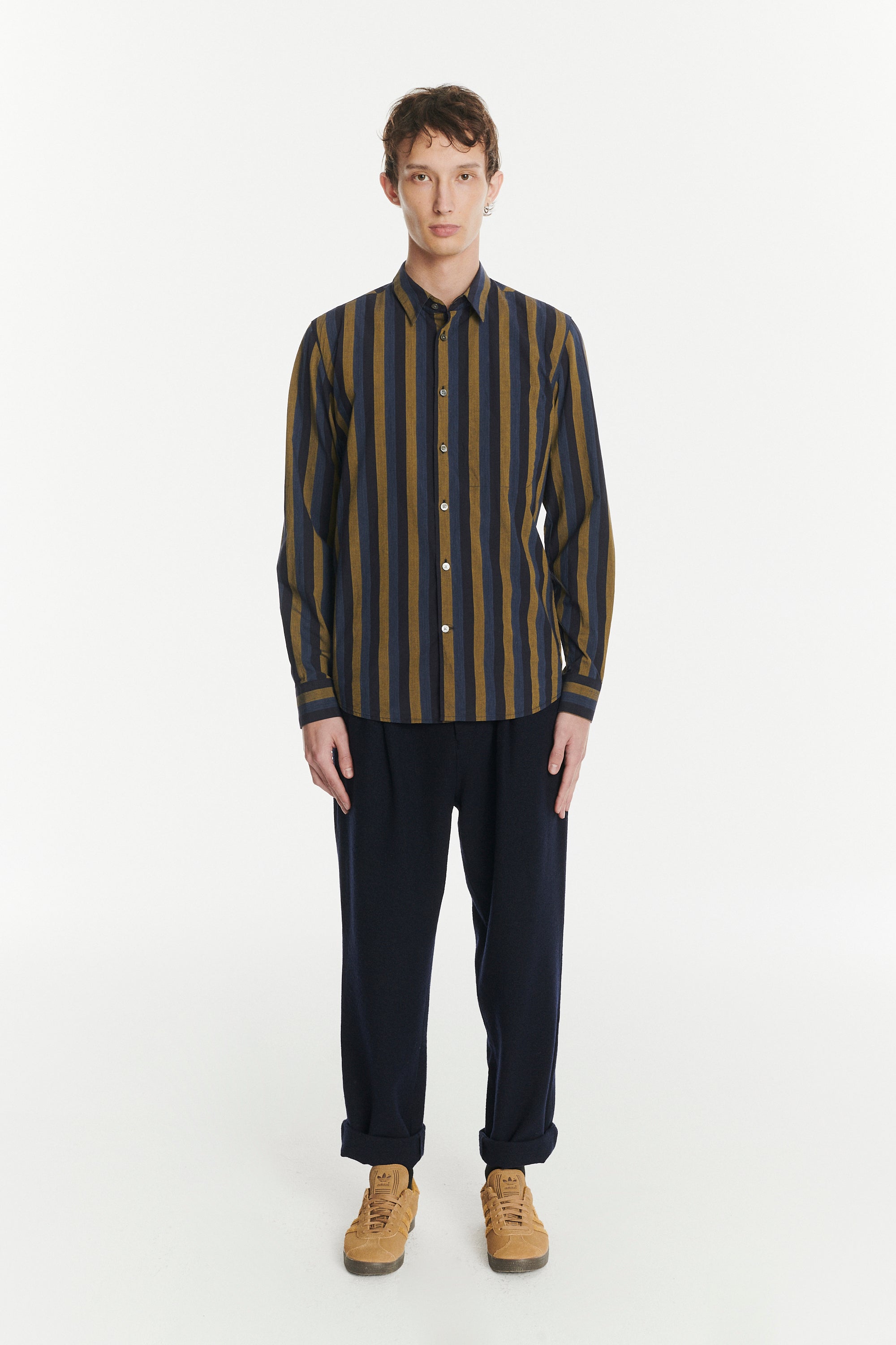 feel-good-shirt-in-a-vibrant-ochre-yellow-and-double-blue-striped-italian-cotton