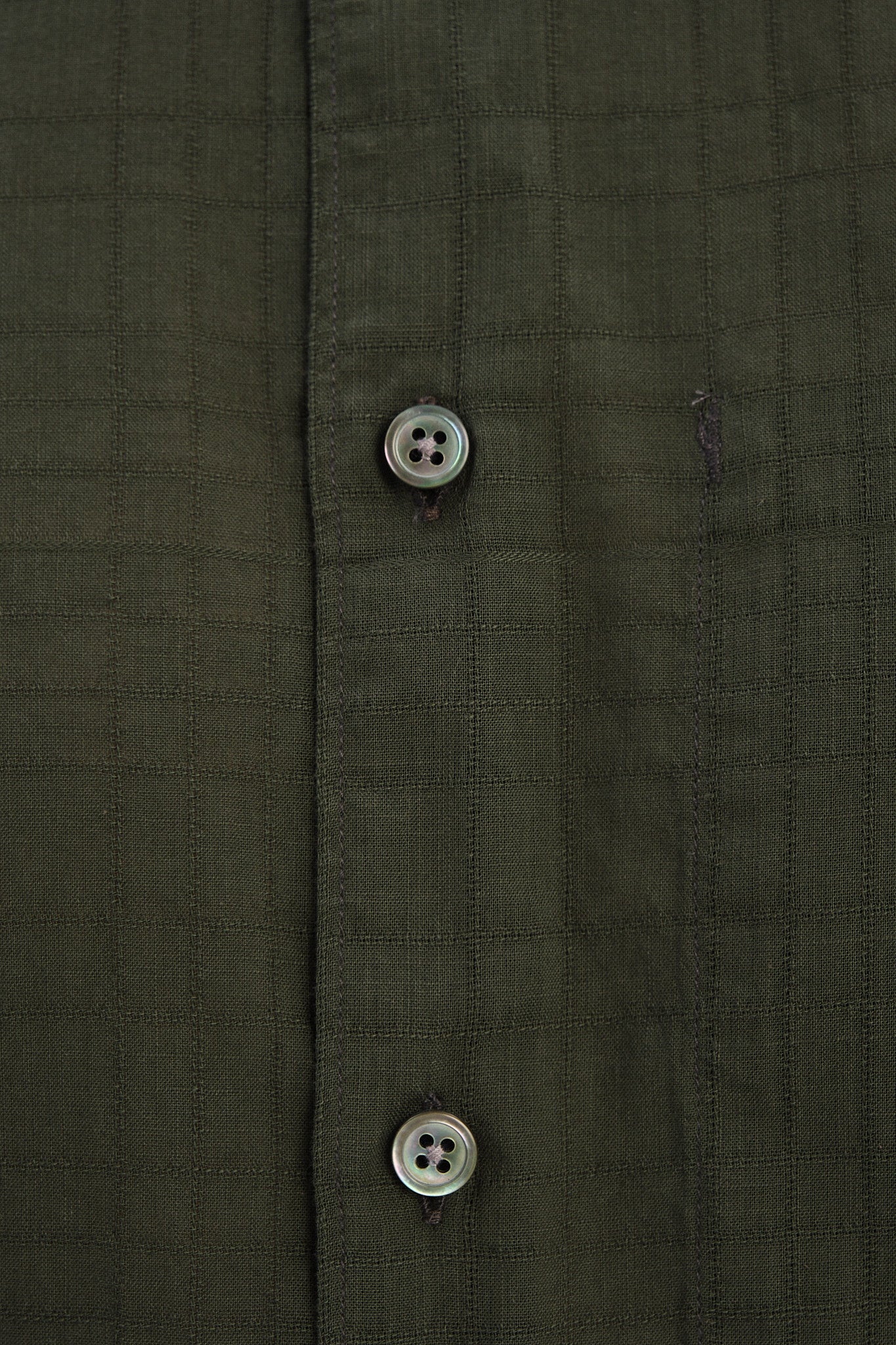 Feel Good Shirt in an Airy Forest Green Italian Cotton - Exclusive
