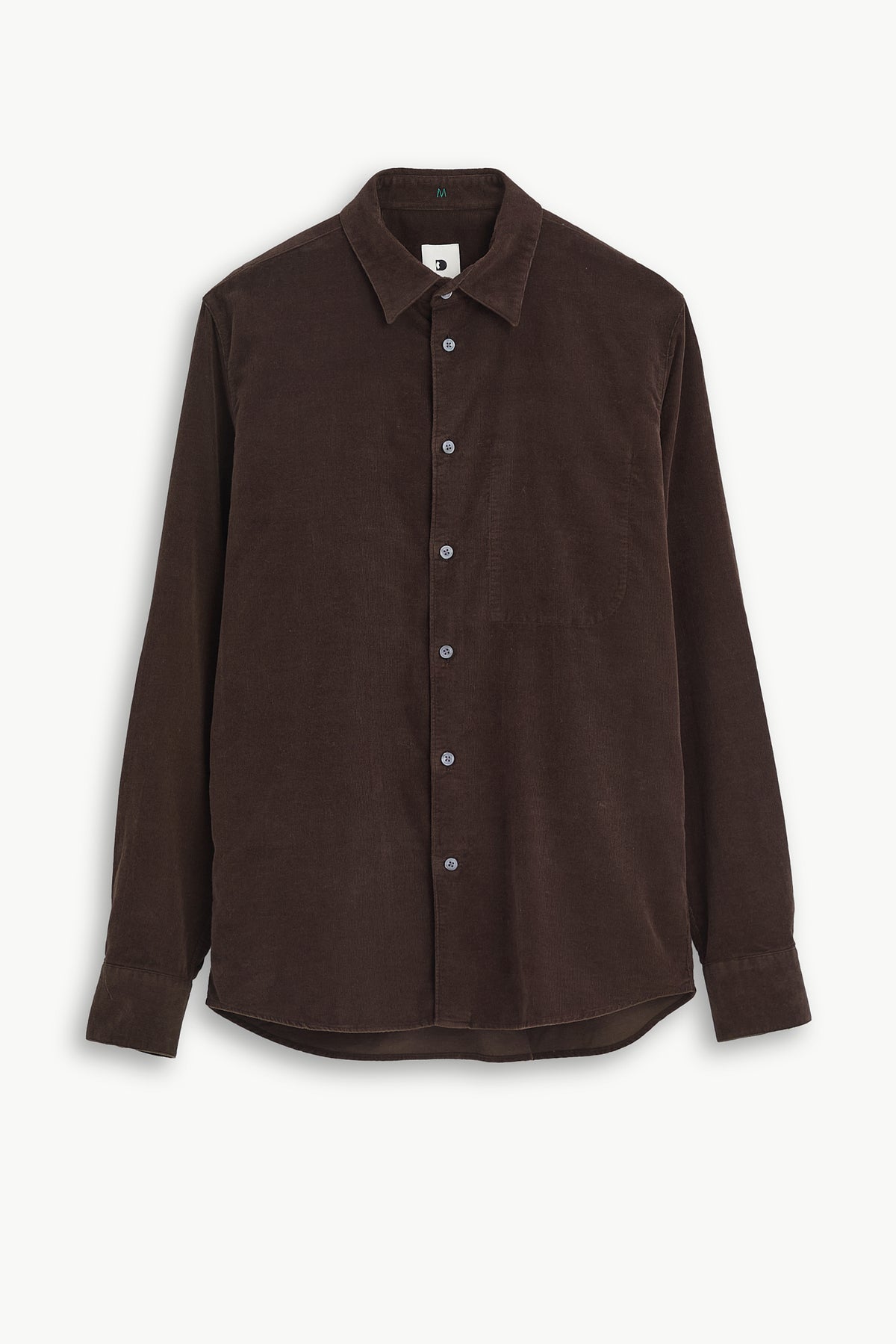 Feel Good Shirt in Brown Italian Cashmere Cord