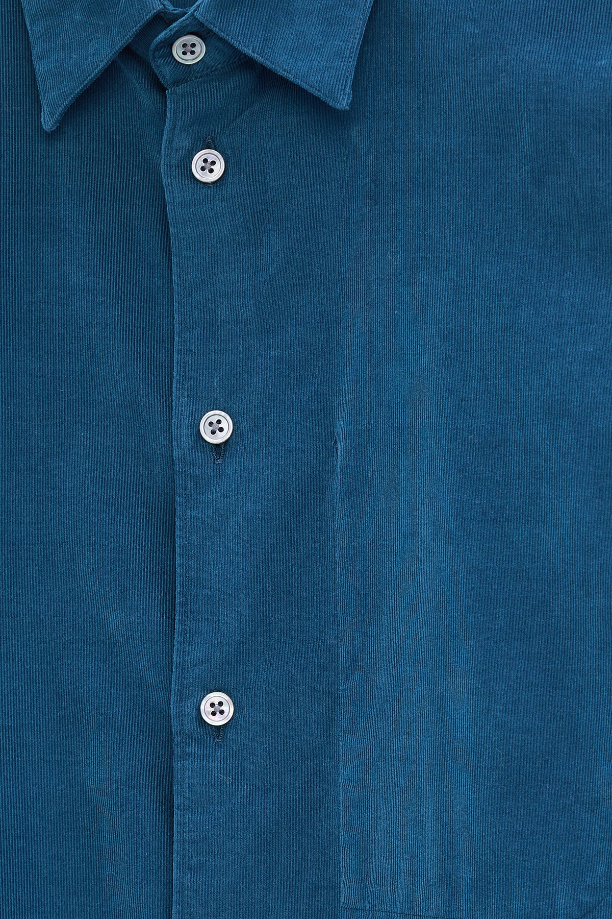 Feel Good Shirt in Emerald Blue Italian Cord
