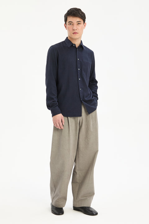Feel Good Shirt in Italian Blend of Organic Cotton and Tencel