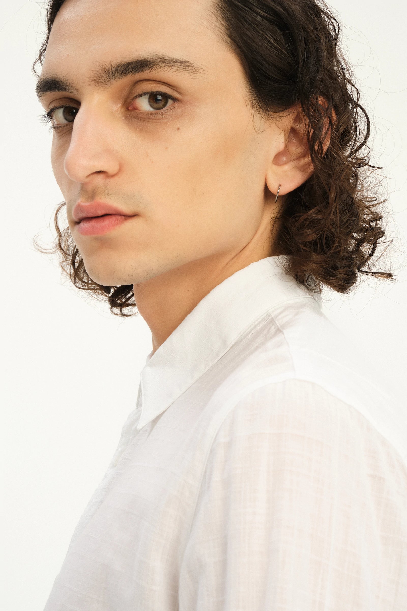 Feel Good Shirt in an Airy White Italian Cotton