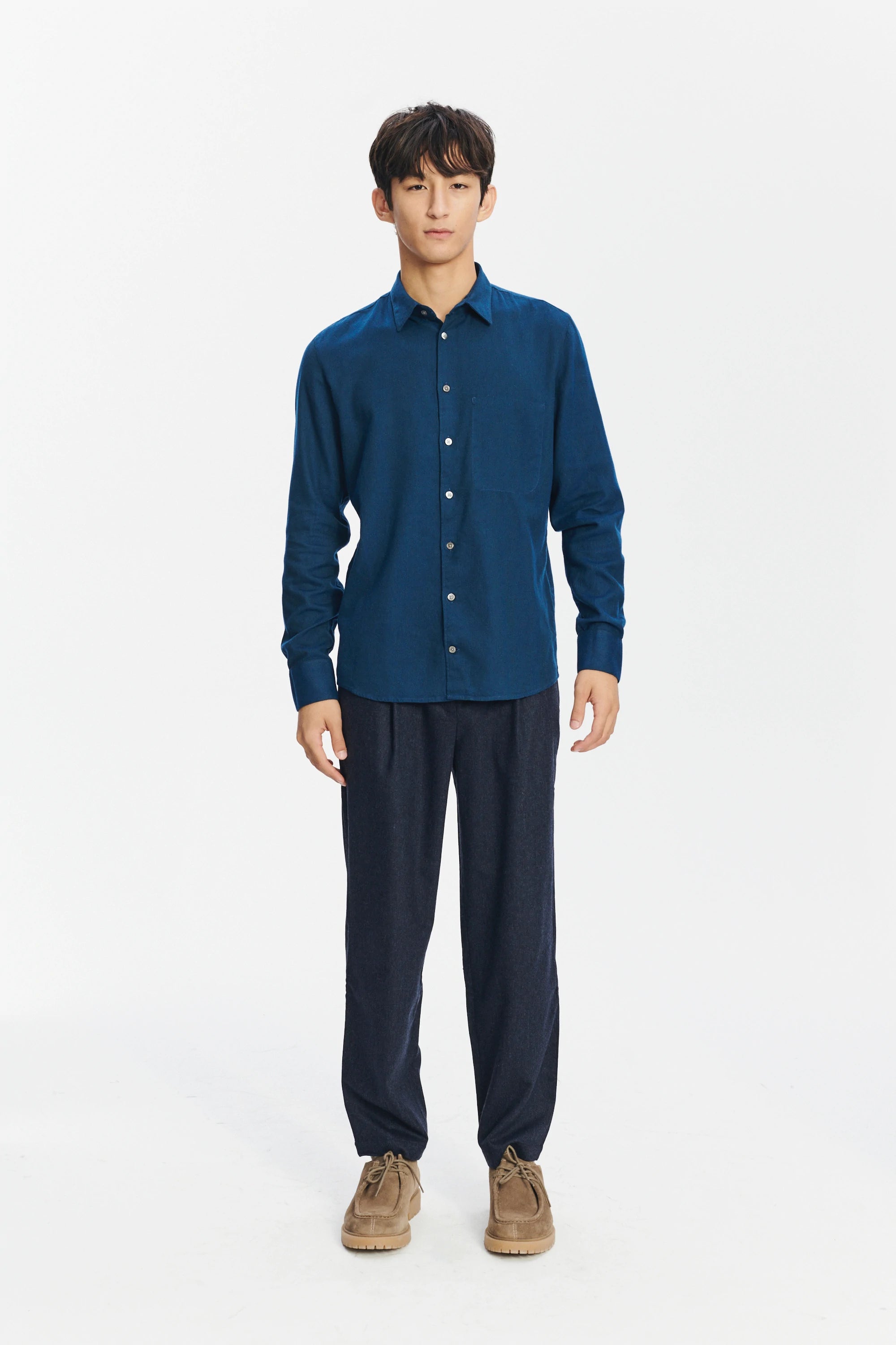 feel-good-shirt-in-a-petrol-blue-uniquely-soft-italian-lyocell-and-cotton-flannel