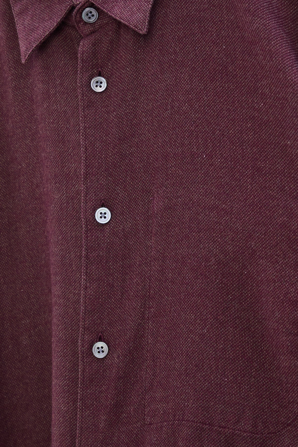 Feel Good Shirt in Mulberry Organic Cotton and Tencel