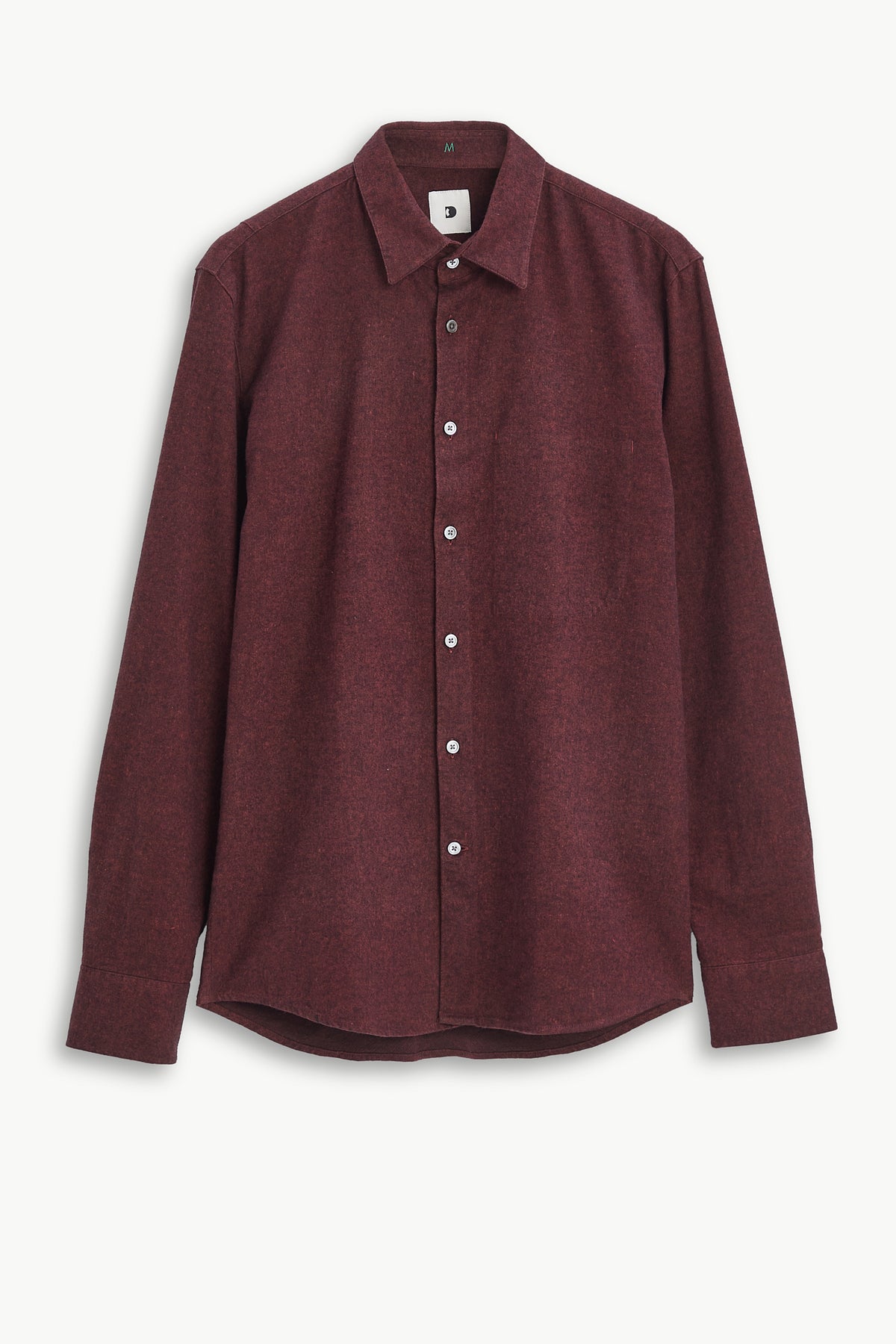 Feel Good Shirt in a Wine Recycled Structural Flannel