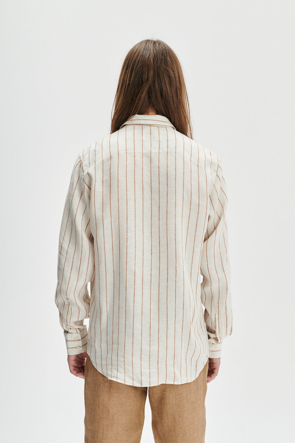 Feel Good Shirt in a Soft and Airy Striped Bohemian Linen