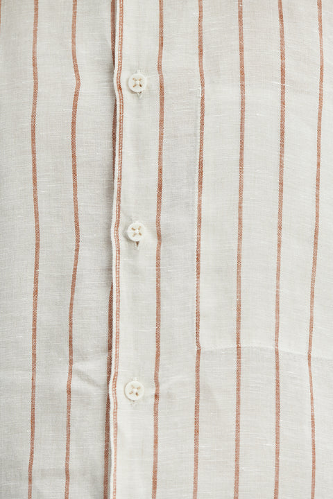 Feel Good Shirt in a Soft and Airy Striped Bohemian Linen