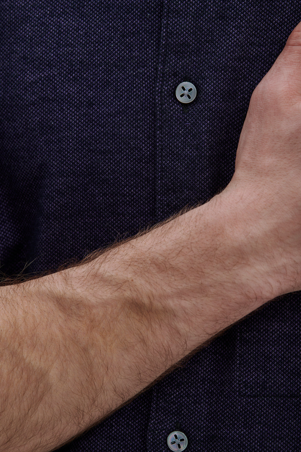 Feel Good Shirt in the Softest Purple Double Brushed Italian Cotton Flannel