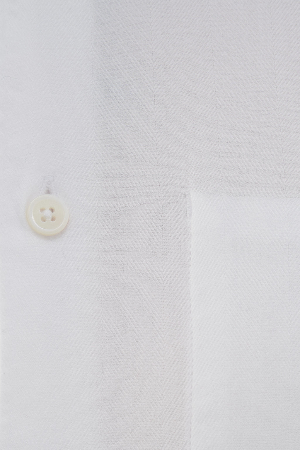 Feel Good Shirt in a White Very Soft Italian Lyocell and Cotton