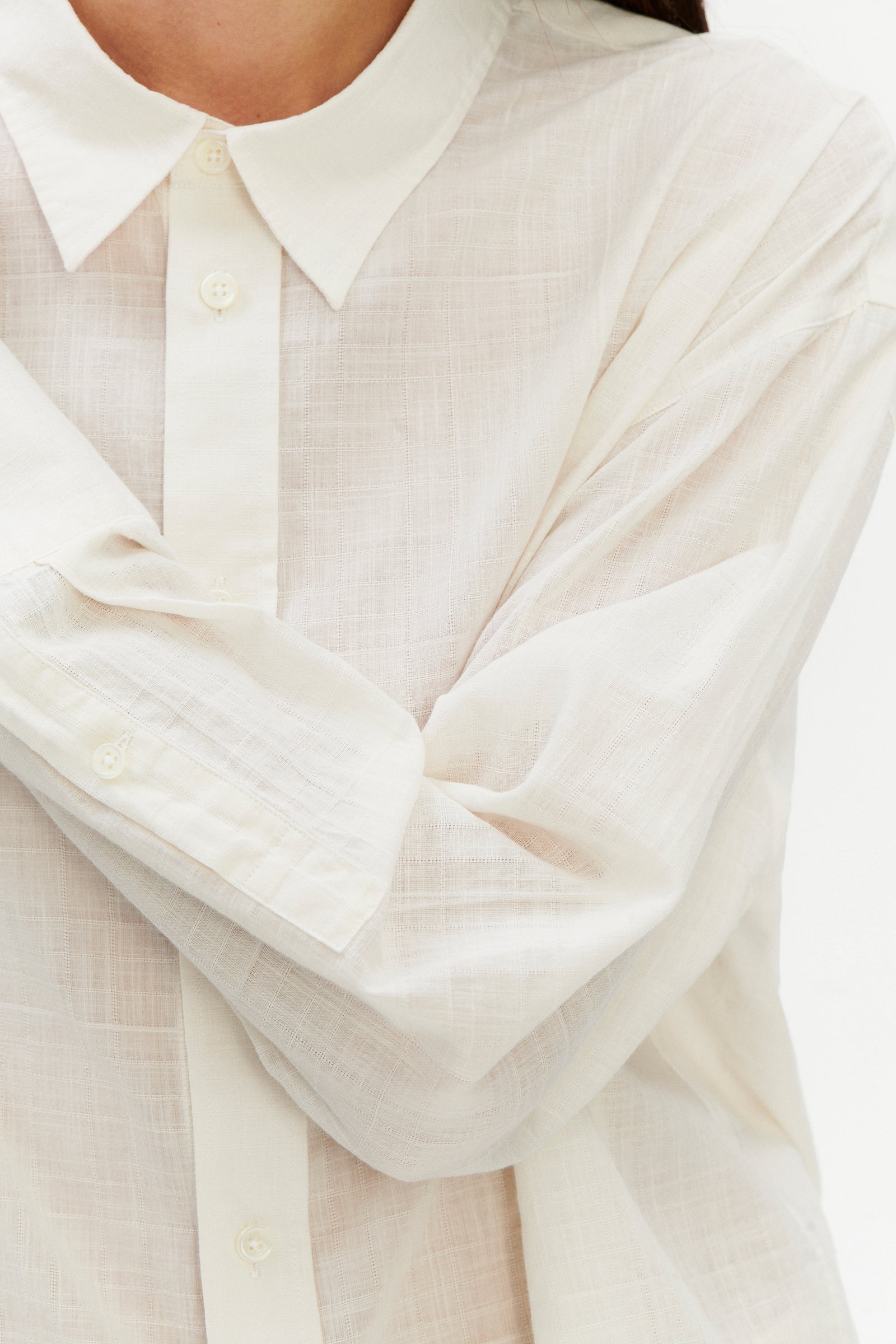 Relaxed Oversized Shirt in the Finest Italian Cotton