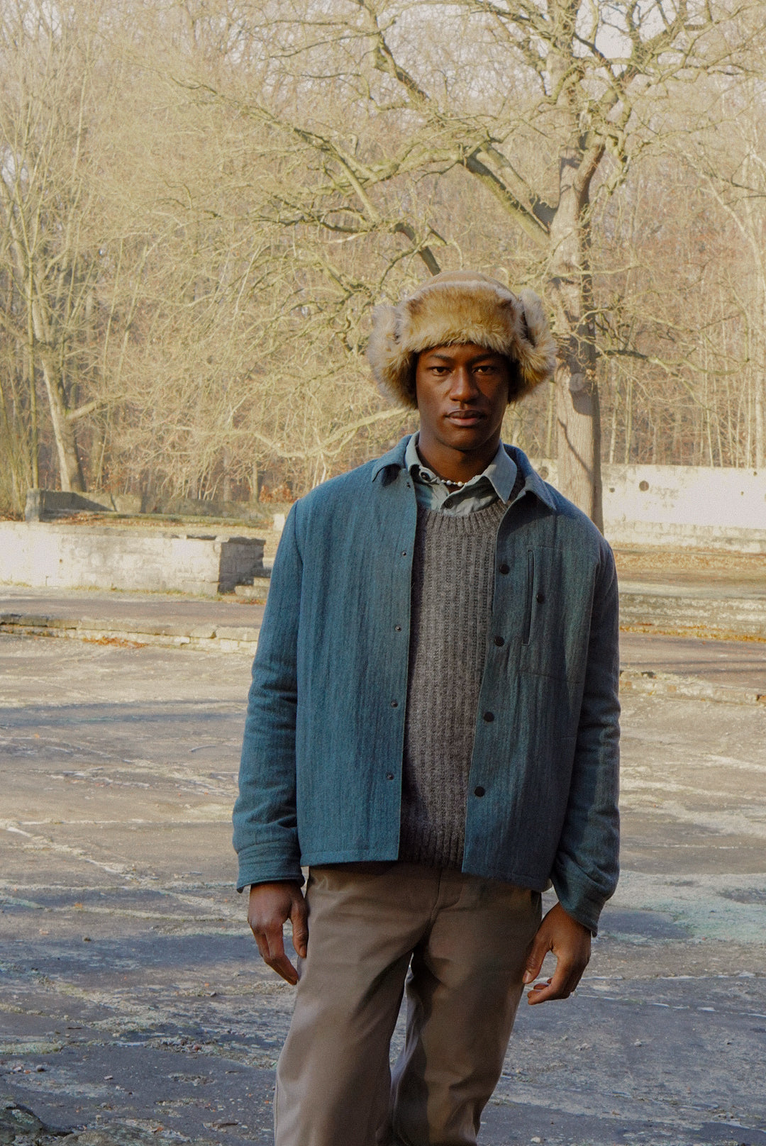 Snap Button Jacket with MEIDA  Thermo Isolation - Photoshoot Sample