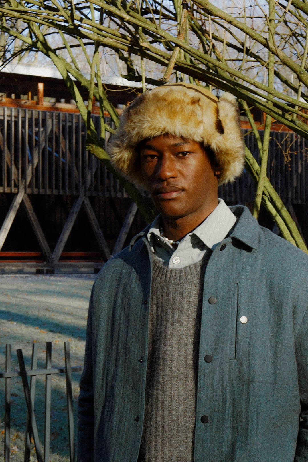 Snap Button Jacket with MEIDA  Thermo Isolation - Photoshoot Sample