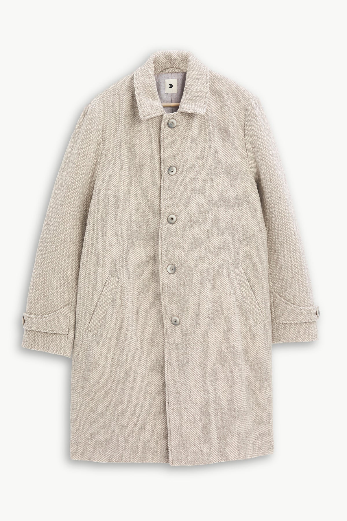 Light Winter Coat in a Japanese Wool with MEIDA Thermo Insulation