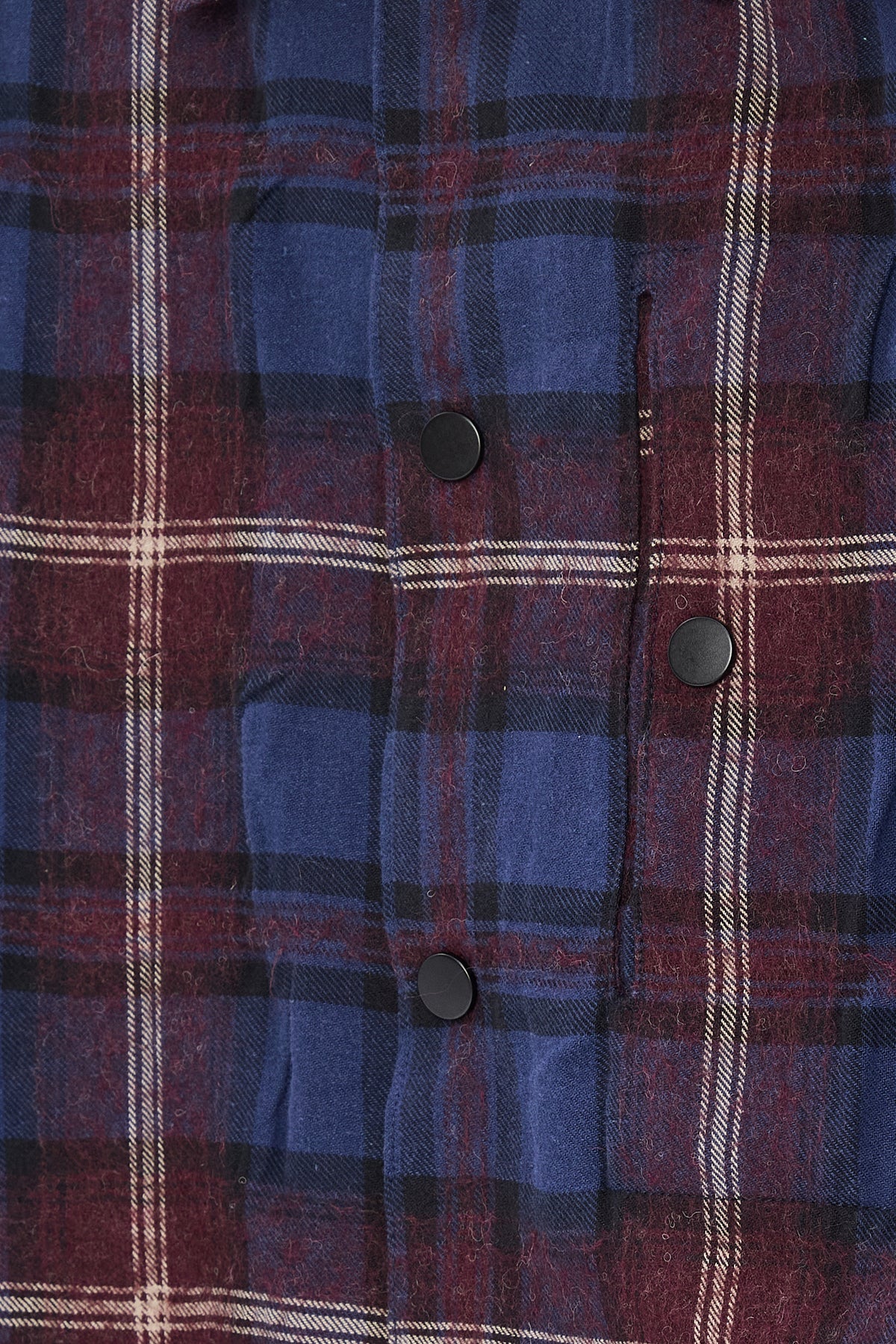 Snap Button Jacket in a Recycled Cotton and Virgin Wool with MEIDA