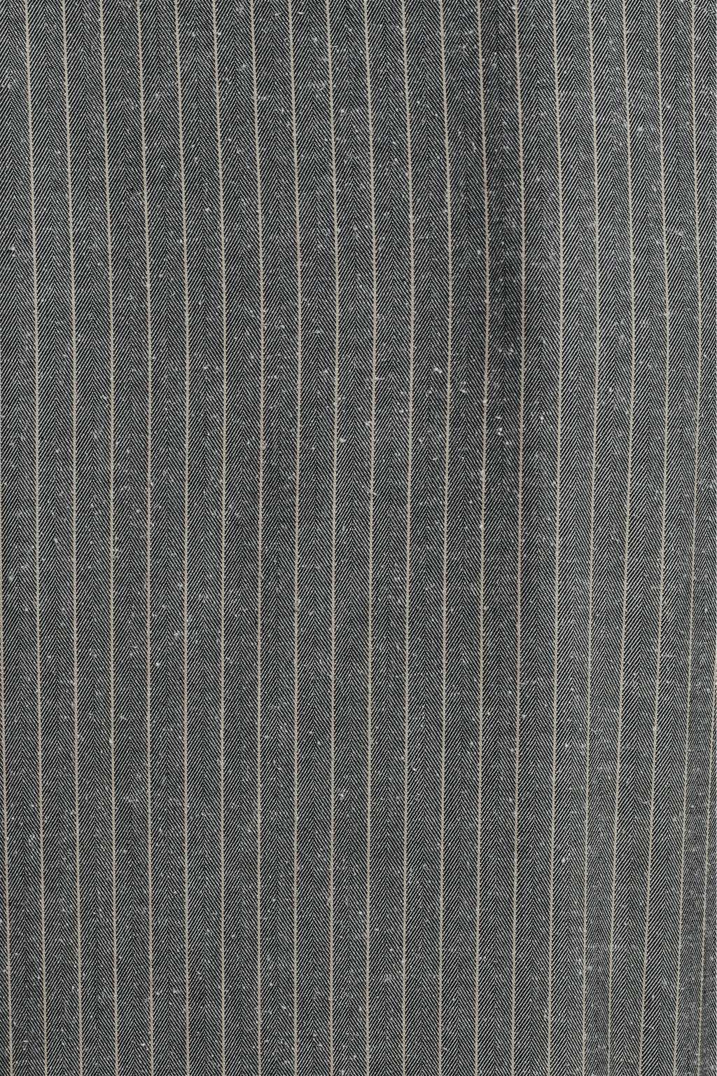 Cute Shirt in a Grey Drapey Blend of Portuguese Cotton and Silk