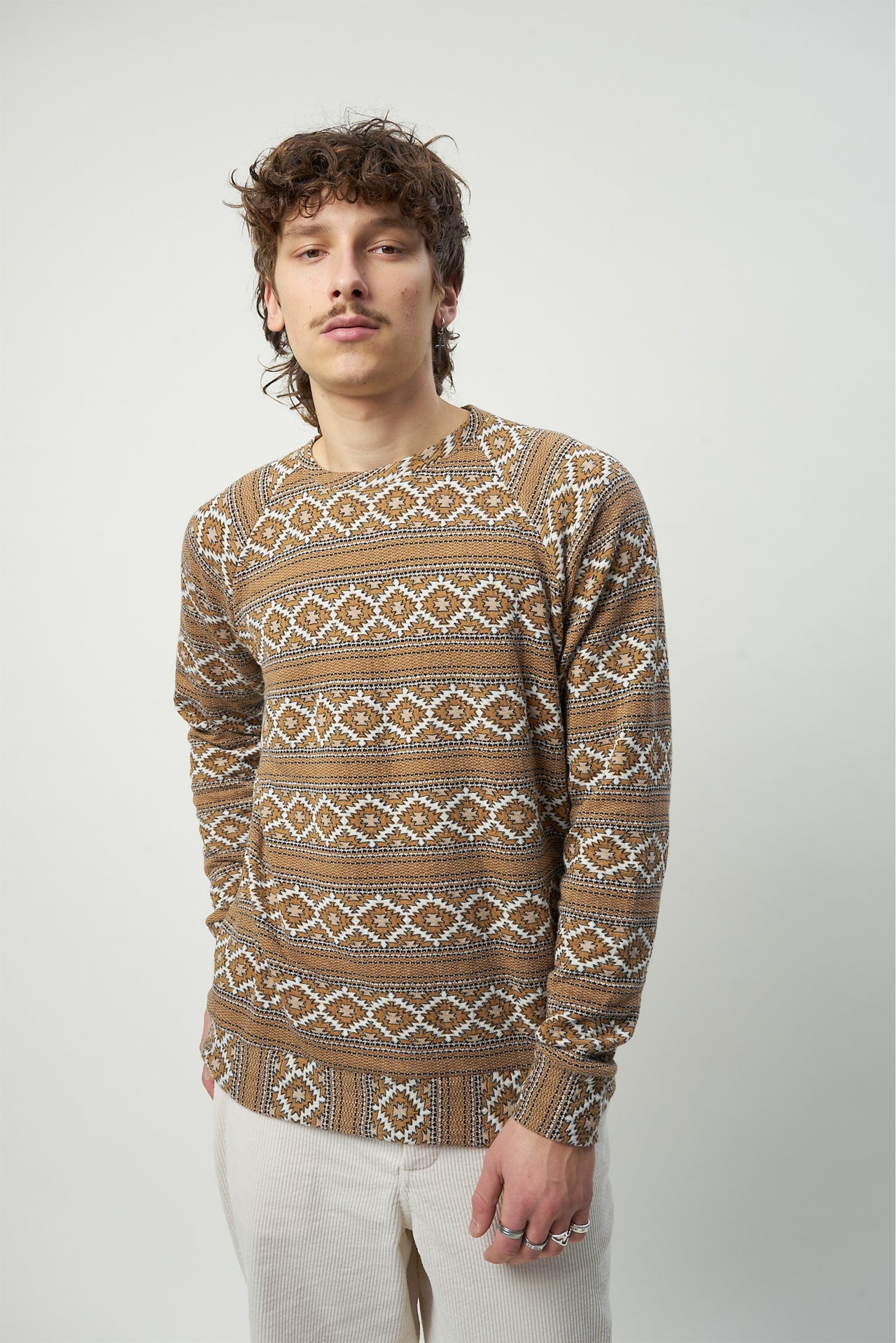 Long Sleeve Sweatshirt in a Japanese Cotton Knit
