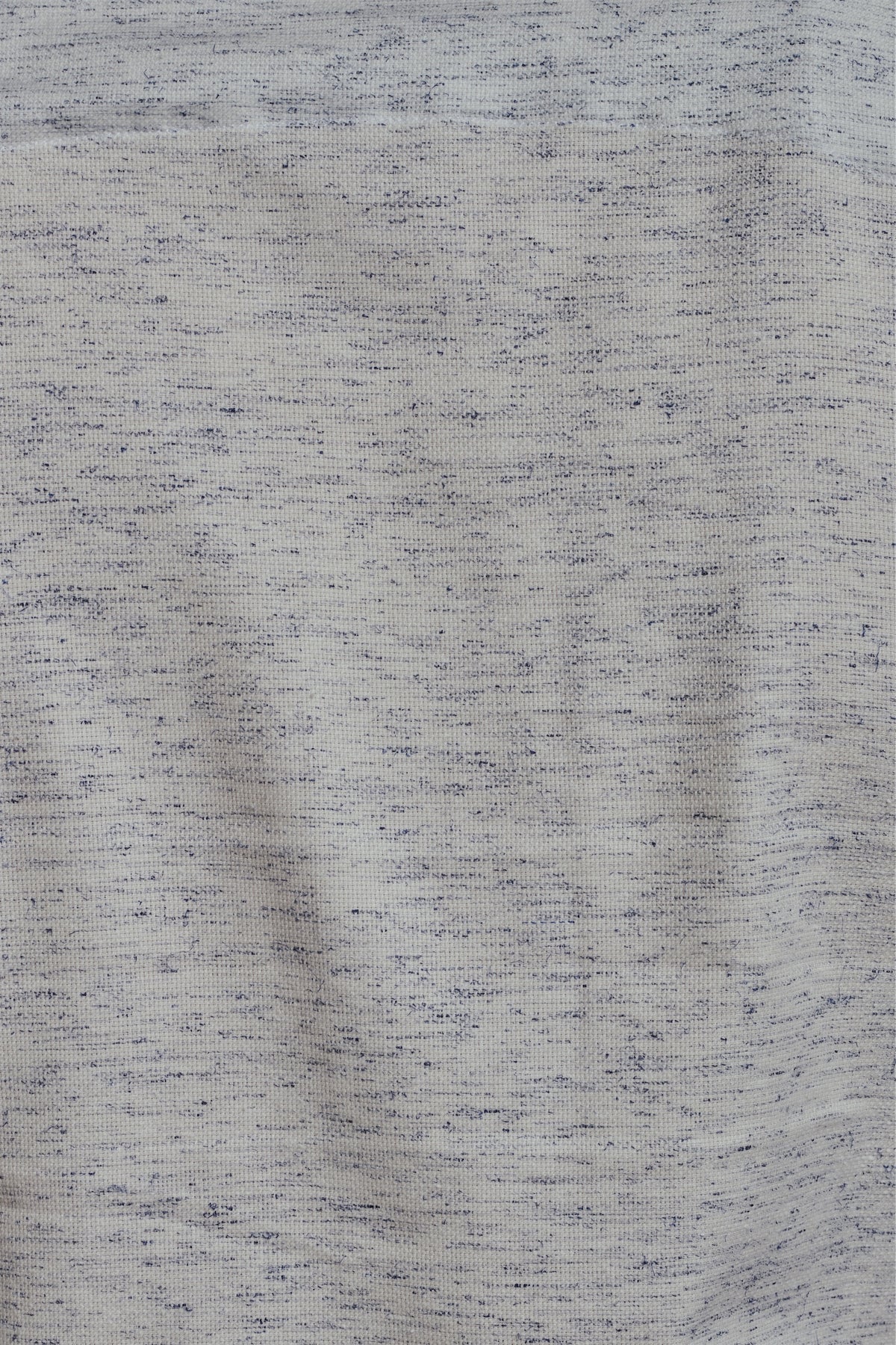 Feel Good Shirt in an Off-White Soft Airy Sustainable Italian Cotton and Recycled Polyester Blend by Cottonificio Canclini